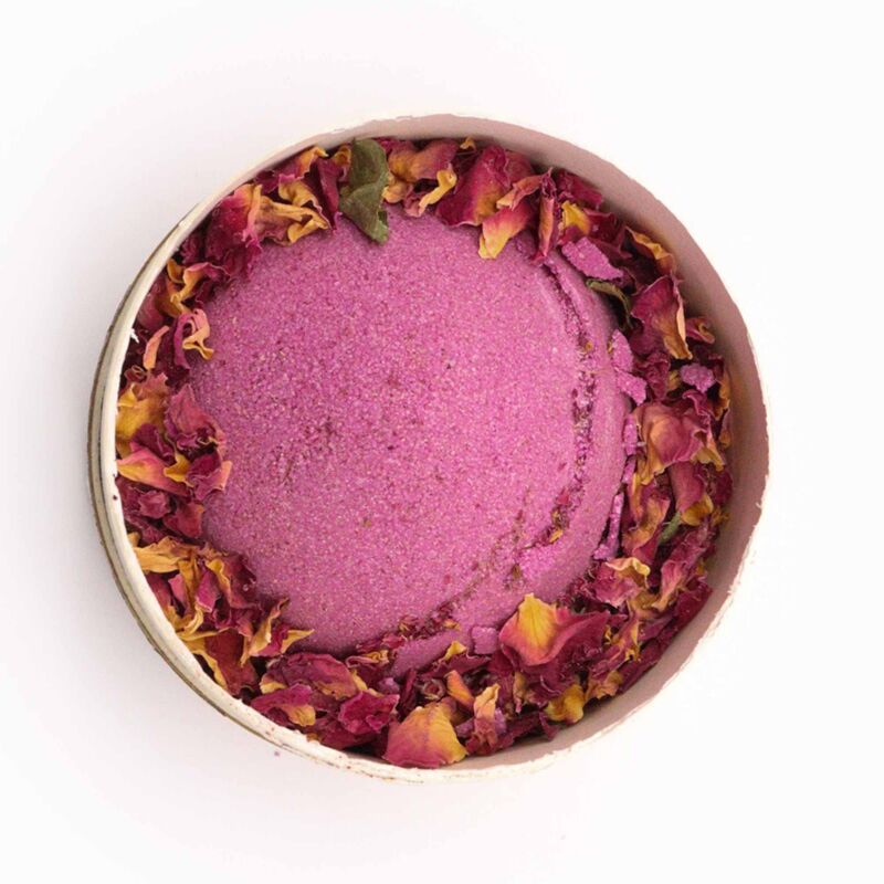 Afbeelding laden in galerijviewer, Ylang ylang gember himalaya-zout botanicals bruisballen gift set
