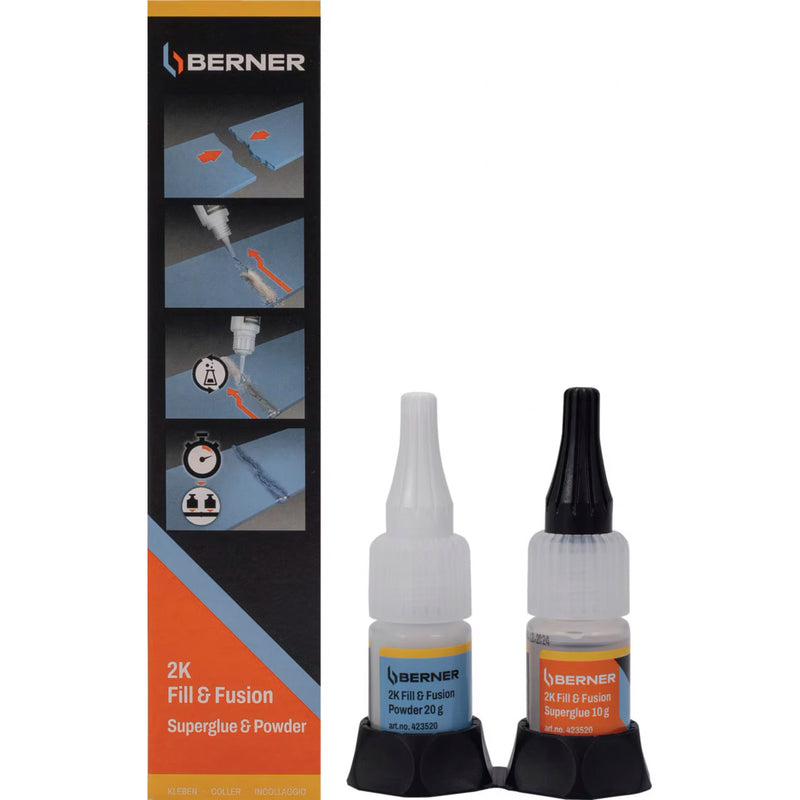Load image into Gallery viewer, Cema berner 2-componentenlijm superglue 2k fill fusion 10g
