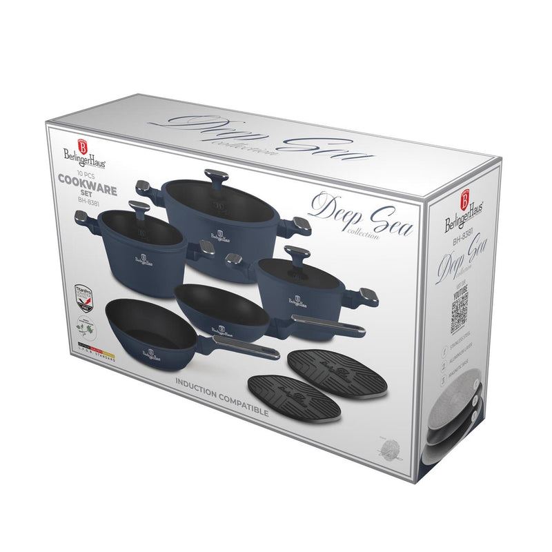 Load image into Gallery viewer, Berlingerhaus berlinger haus deep sea pannenset 10-dlg