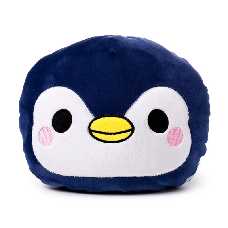 Load image into Gallery viewer, Blankeazzz adoramals nico de pinguin 2-in-1 knuffel reisdeken