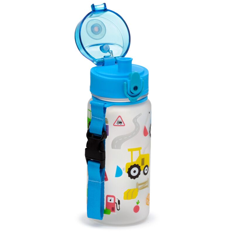 Load image into Gallery viewer, Little tractors pop top 350ml ecozen kinder drinkfles
