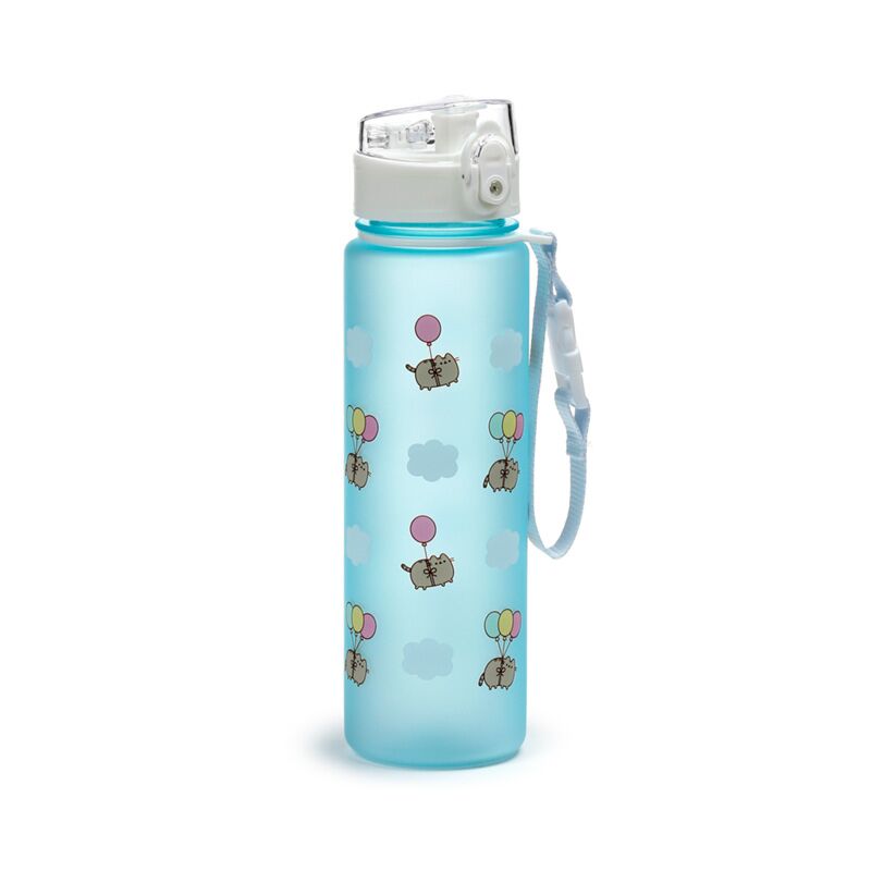 Load image into Gallery viewer, Union pusheen de kat ballonnen pop top 600ml ecozen drinkfles