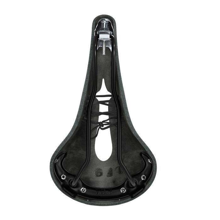 Load image into Gallery viewer, Brooks b17 narrow carved - black