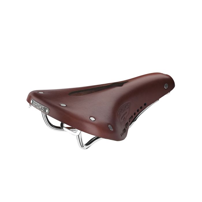 Load image into Gallery viewer, Brooks b17 short carved - antic brown