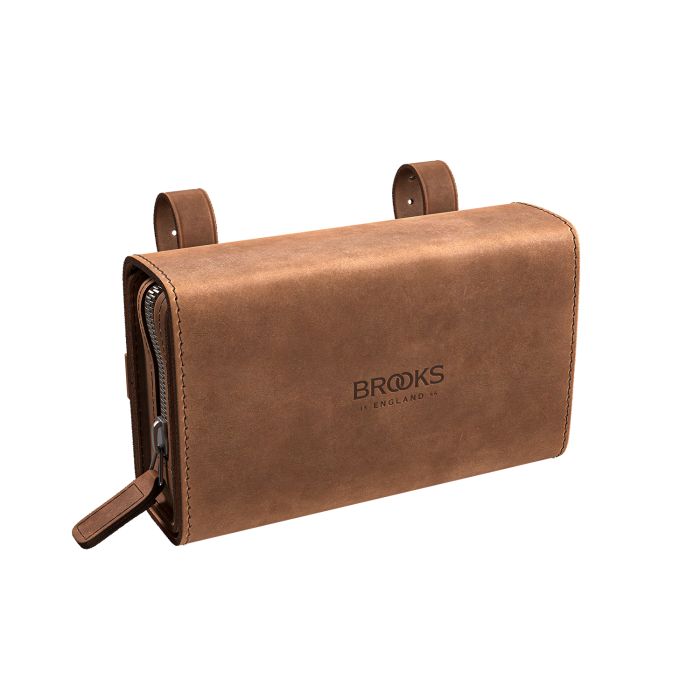 Load image into Gallery viewer, Brooks d-shaped - dark tan
