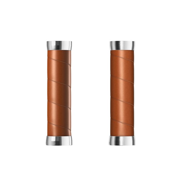 Load image into Gallery viewer, Brooks slender leather grips (130+130mm) - honey