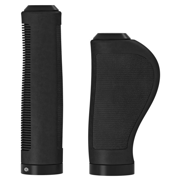 Load image into Gallery viewer, Brooks ergonomic rubber grips (100+130mm) - black