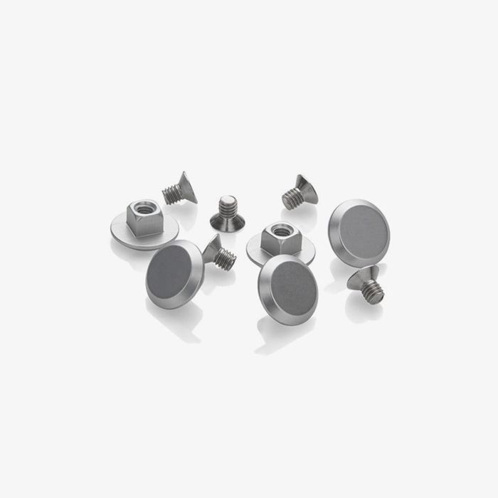 Load image into Gallery viewer, Brooks aluminium threated rivets for cambium special - silver (5 pieces)