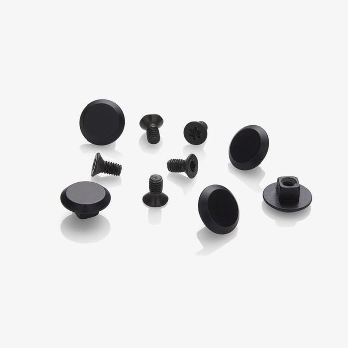 Load image into Gallery viewer, Brooks aluminium threated rivets for cambium - black anodised (5 pieces)