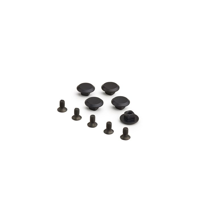 Load image into Gallery viewer, Brooks aluminium threated rivets for cambium - black anodised (5 pieces)