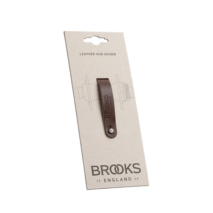 Load image into Gallery viewer, Brooks leather hub shiner - antic brown