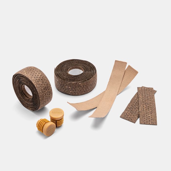 Load image into Gallery viewer, Brooks regenerated leather bar tape - natural