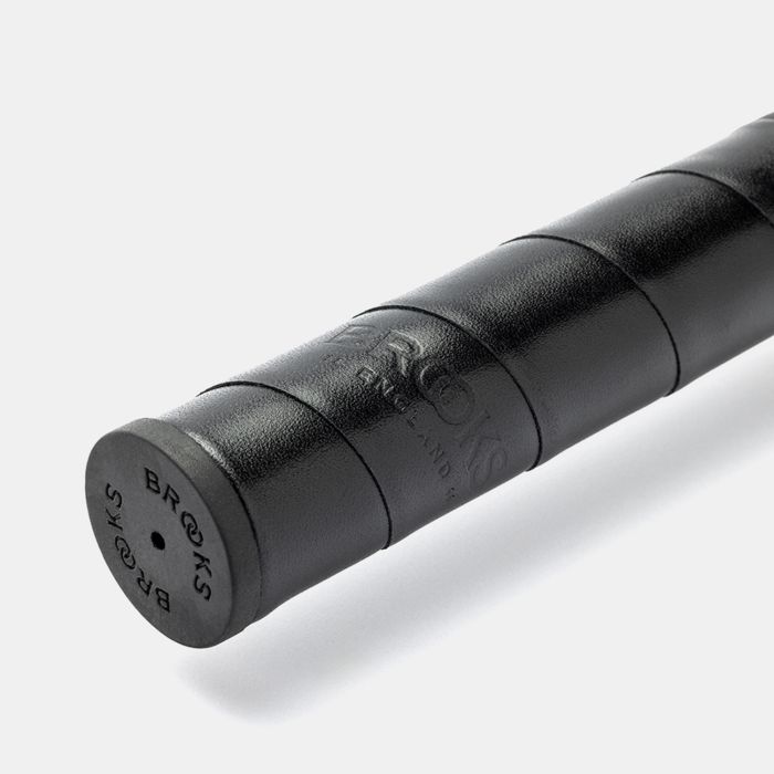 Load image into Gallery viewer, Brooks willow leather grip (130+130mm) - black