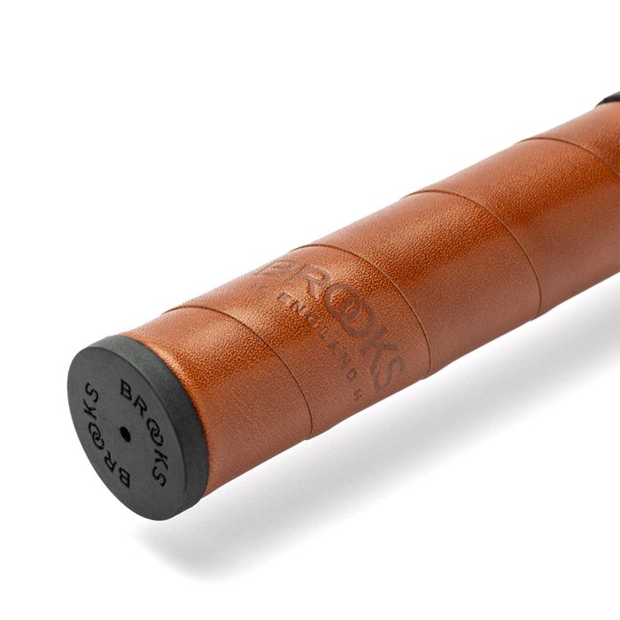 Load image into Gallery viewer, Brooks willow leather grip (130+130mm) - honey