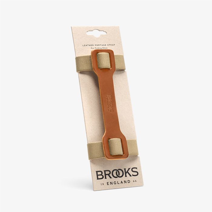 Load image into Gallery viewer, Brooks leather portage strap - honey