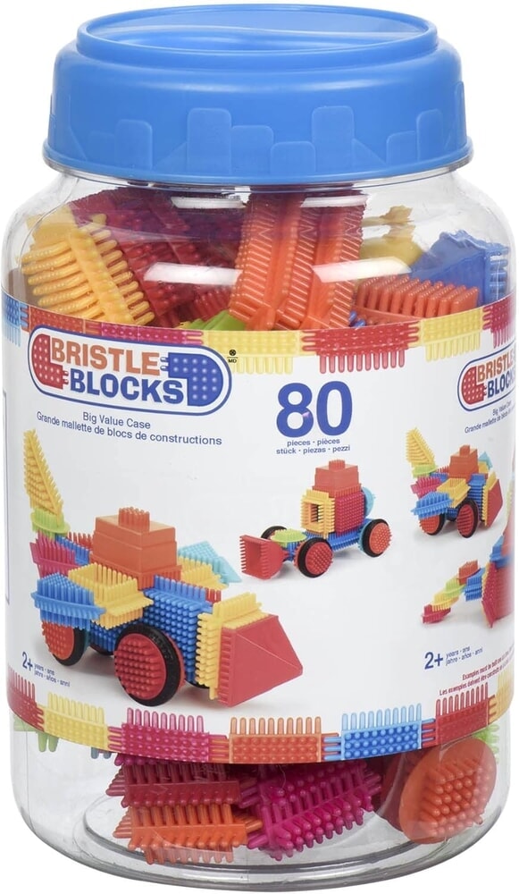Load image into Gallery viewer, Bristle blocks in pot 80 delig