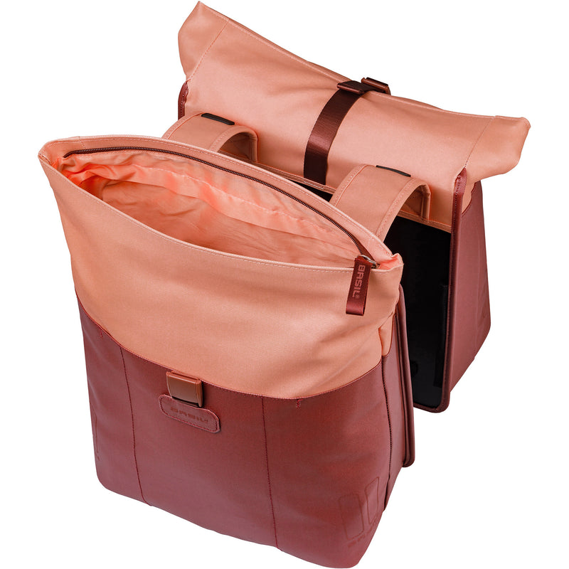 Load image into Gallery viewer, Basil dubbele fietstas vive