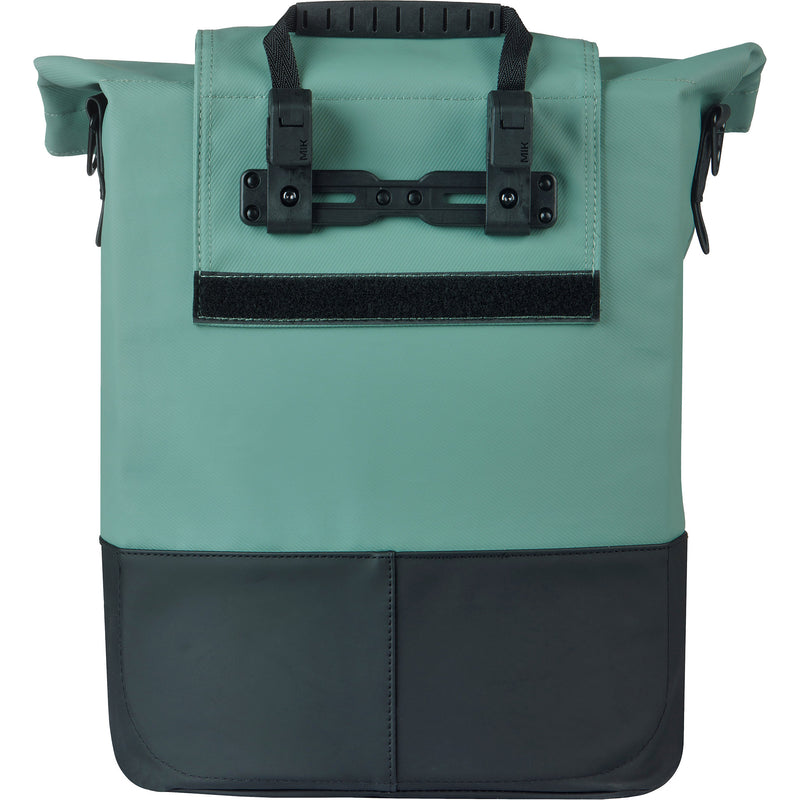 Load image into Gallery viewer, Basil b.v. tas basil cove shopper groen zwart | mik hooks | 16l