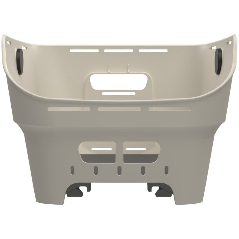 Afbeelding laden in galerijviewer, Basil fietsmand cento neo wsl achter 46 x 23 x 14 cm - wit