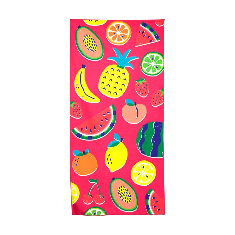 Afbeelding laden in galerijviewer, Zomerfruit microvezel strandhanddoek
