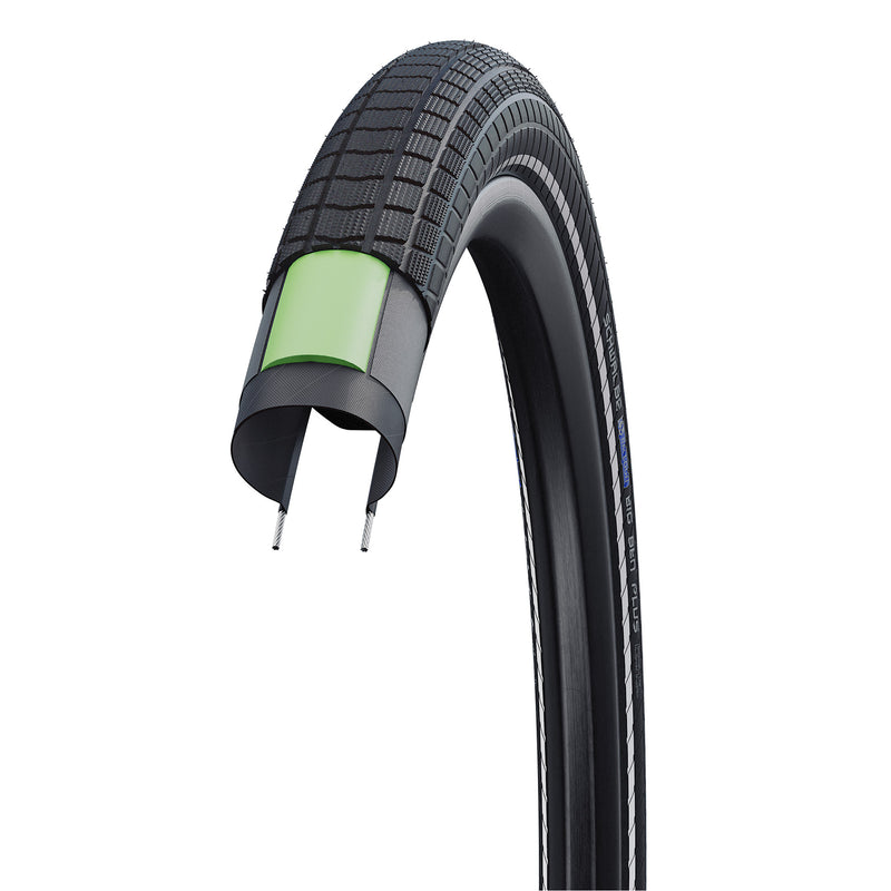 Load image into Gallery viewer, Schwalbe buitenband 26x2.15 (55-559) big ben plus zwart reflex