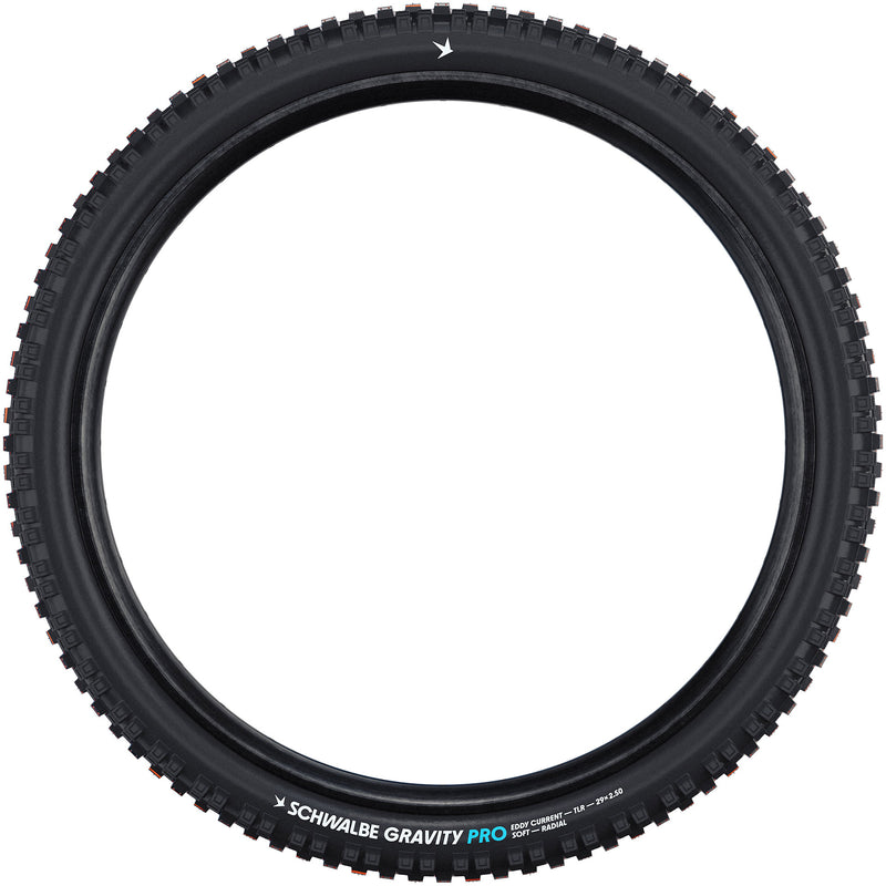 Load image into Gallery viewer, Schwalbe vouwband eddy current gravity pro 64-584 tlr zwart