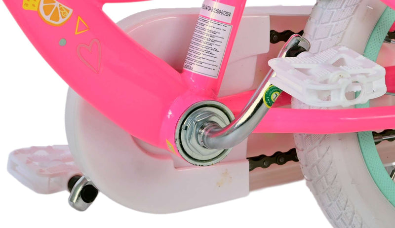 Load image into Gallery viewer, Volare barbie kinderfiets - meisjes - 12 inch - roze - twee handremmen