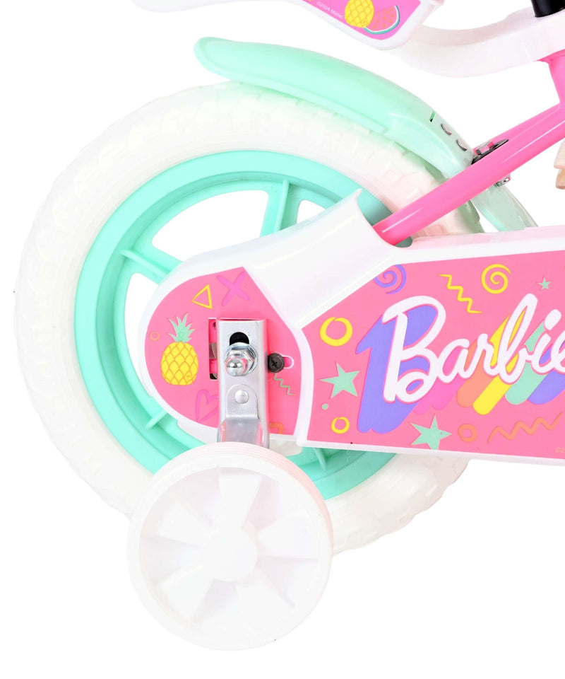 Afbeelding laden in galerijviewer, Volare barbie kinderfiets - meisjes - mag wheels - 12 inch - roze
