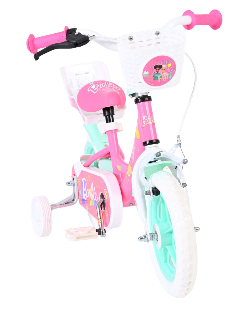 Afbeelding laden in galerijviewer, Volare barbie kinderfiets - meisjes - mag wheels - 12 inch - roze