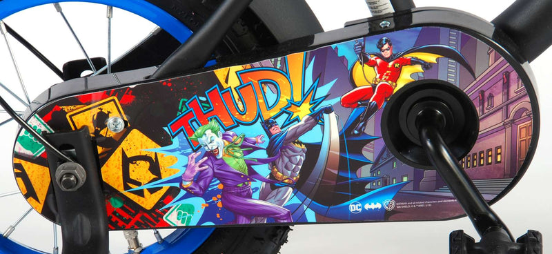 Afbeelding laden in galerijviewer, Kinderfiets 12 Batman - zwart geel
