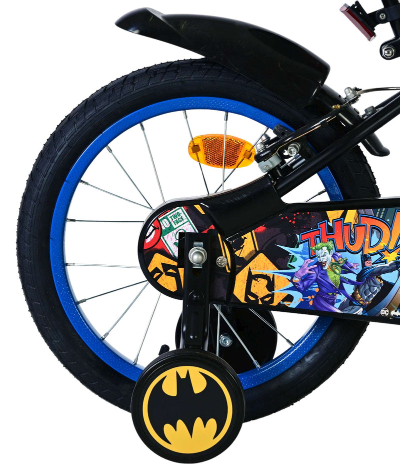 Load image into Gallery viewer, Volare batman kinderfiets - jongens - 16 inch - zwart - 2 handremmen