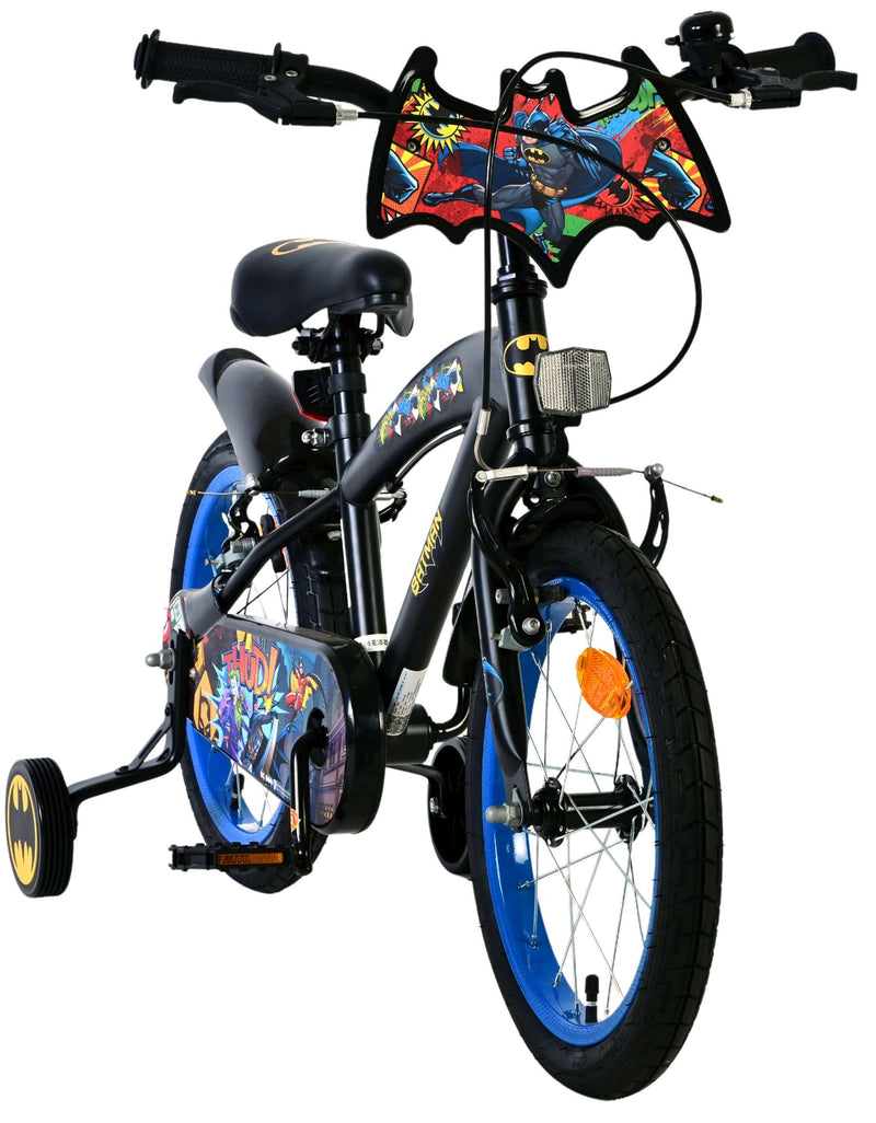 Load image into Gallery viewer, Volare batman kinderfiets - jongens - 16 inch - zwart - 2 handremmen