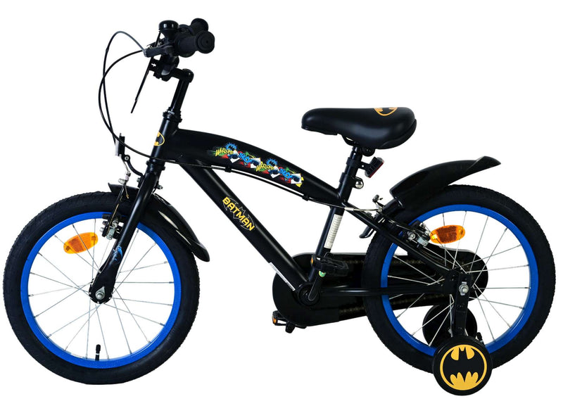 Load image into Gallery viewer, Volare batman kinderfiets - jongens - 16 inch - zwart - 2 handremmen
