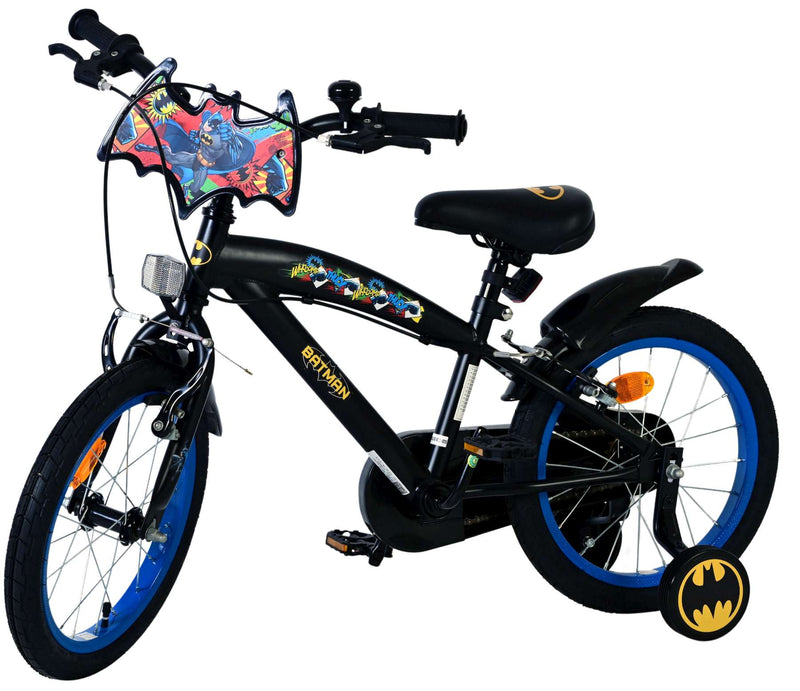 Load image into Gallery viewer, Volare batman kinderfiets - jongens - 16 inch - zwart - 2 handremmen