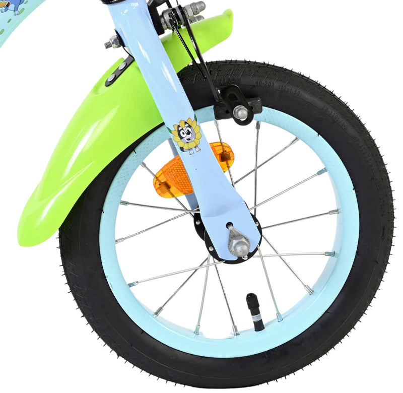 Load image into Gallery viewer, Bluey kinderfiets - uni- 12 inch - blauw