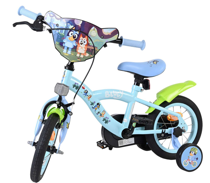 Afbeelding laden in galerijviewer, Volare bluey kinderfiets - uni- 12 inch - blauw