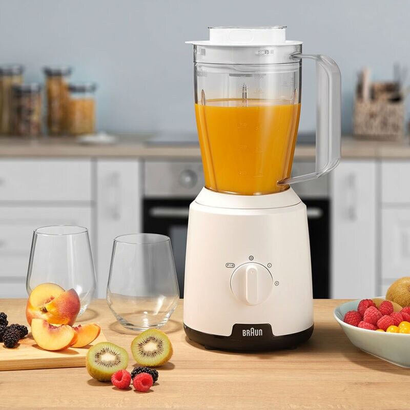 Load image into Gallery viewer, Braun PowerBlend 1 Jug blender JB 1000 White
