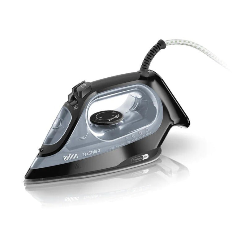 Load image into Gallery viewer, Braun TexStyle 3 stoomstrijkijzer SI 3055 zwart
