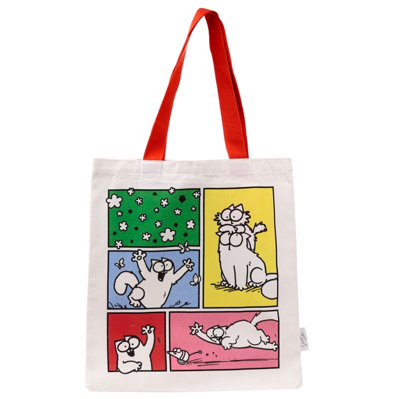 Afbeelding laden in galerijviewer, Simon's cat 2024 duurzame shopper tas