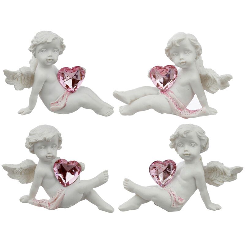 Load image into Gallery viewer, Peace of heaven playful heart cherubijn beeld