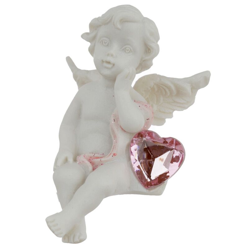 Afbeelding laden in galerijviewer, Peace of heaven kiss from the heart cherubijn beeld