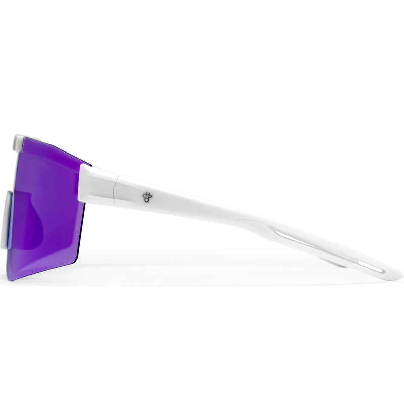 Load image into Gallery viewer, Chpo bril luca white blue mirror