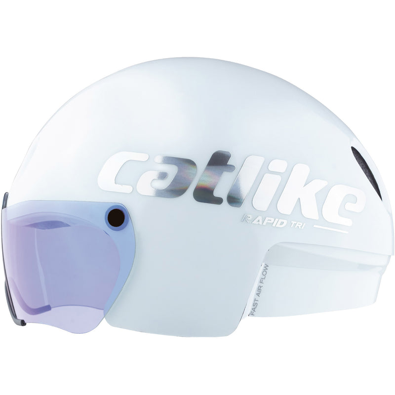 Load image into Gallery viewer, Buzaglo catlike time trial helm rapid tri maat l 58-60cm wit