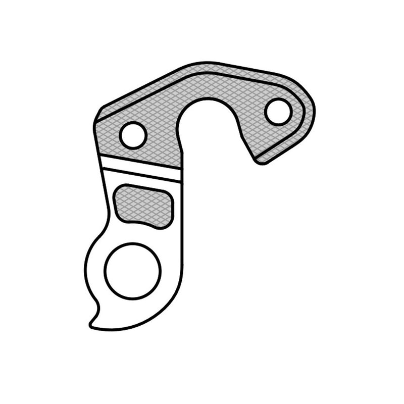 Load image into Gallery viewer, Union schaltauge dropout hg-212 incl. screws