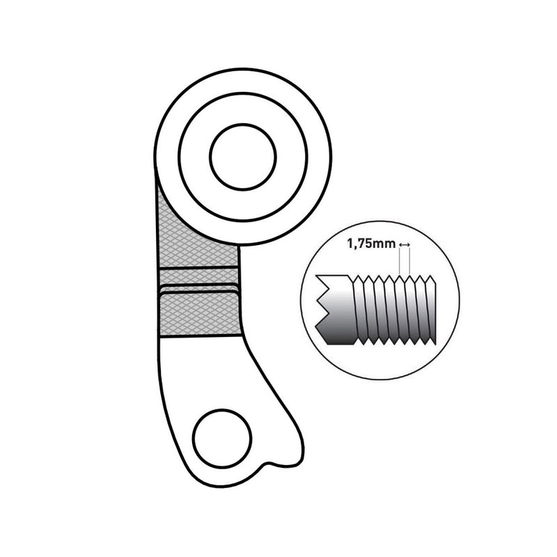 Load image into Gallery viewer, Union derailleurpad GH-249 Bulls