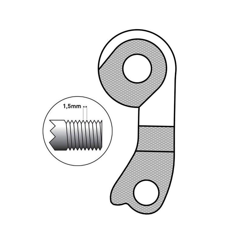 Load image into Gallery viewer, Union derailleurpad GH-250 Bulls