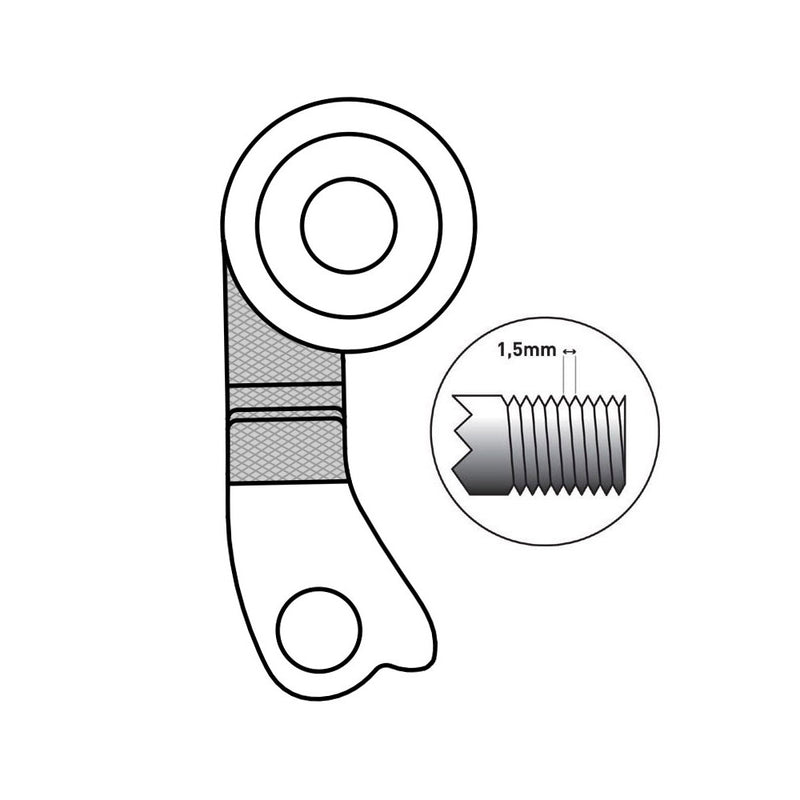 Load image into Gallery viewer, Union derailleurpad GH-250 Bulls