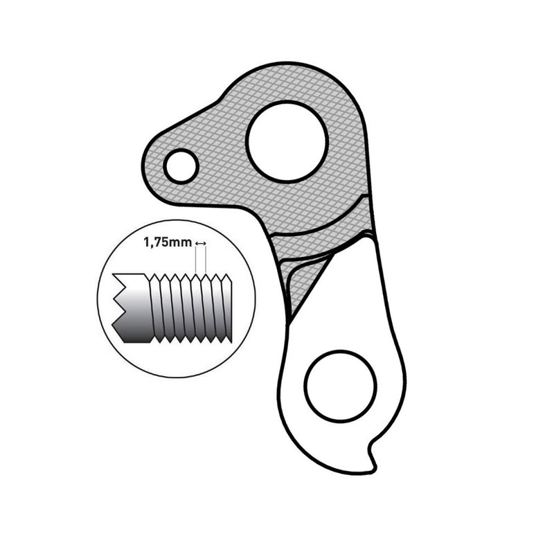 Load image into Gallery viewer, Union derailleurpad GH-251 Bulls