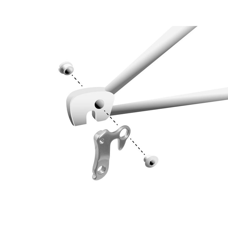 Load image into Gallery viewer, derailleurhanger GH-021 zilver