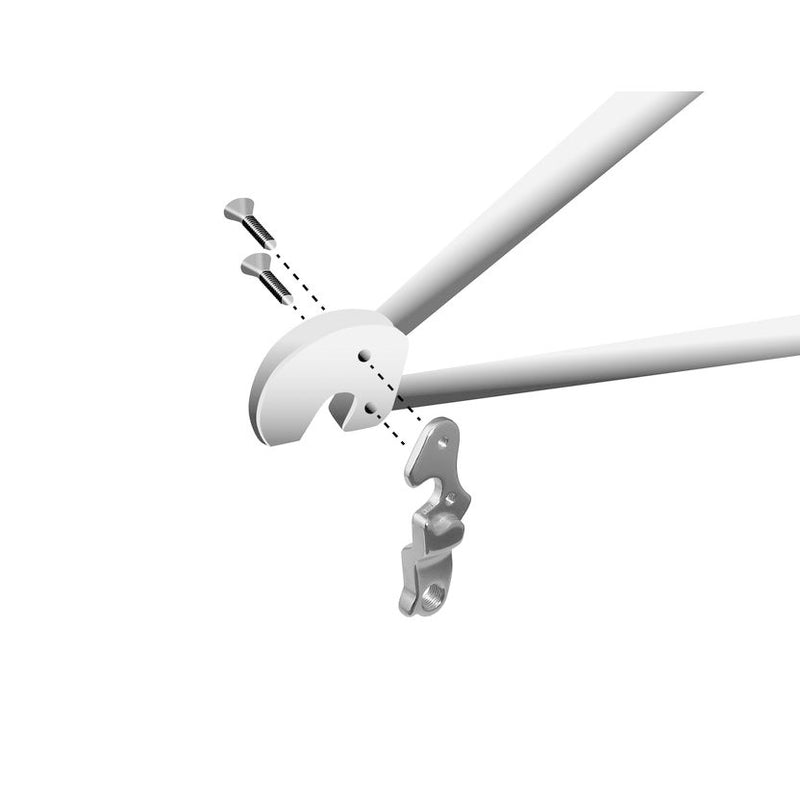 Afbeelding laden in galerijviewer, Union derailleurpad GH-075 met schroefset M4x0.7